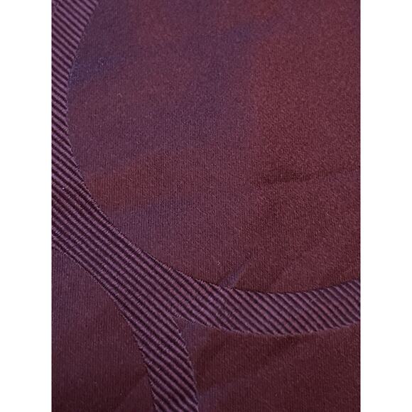 Bcbg Attitude Burgundy Hand Made 100% Imported Silk Made In China - Picture 9 of 9